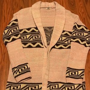 Warm Ecote Sweater Knitted Cardigan